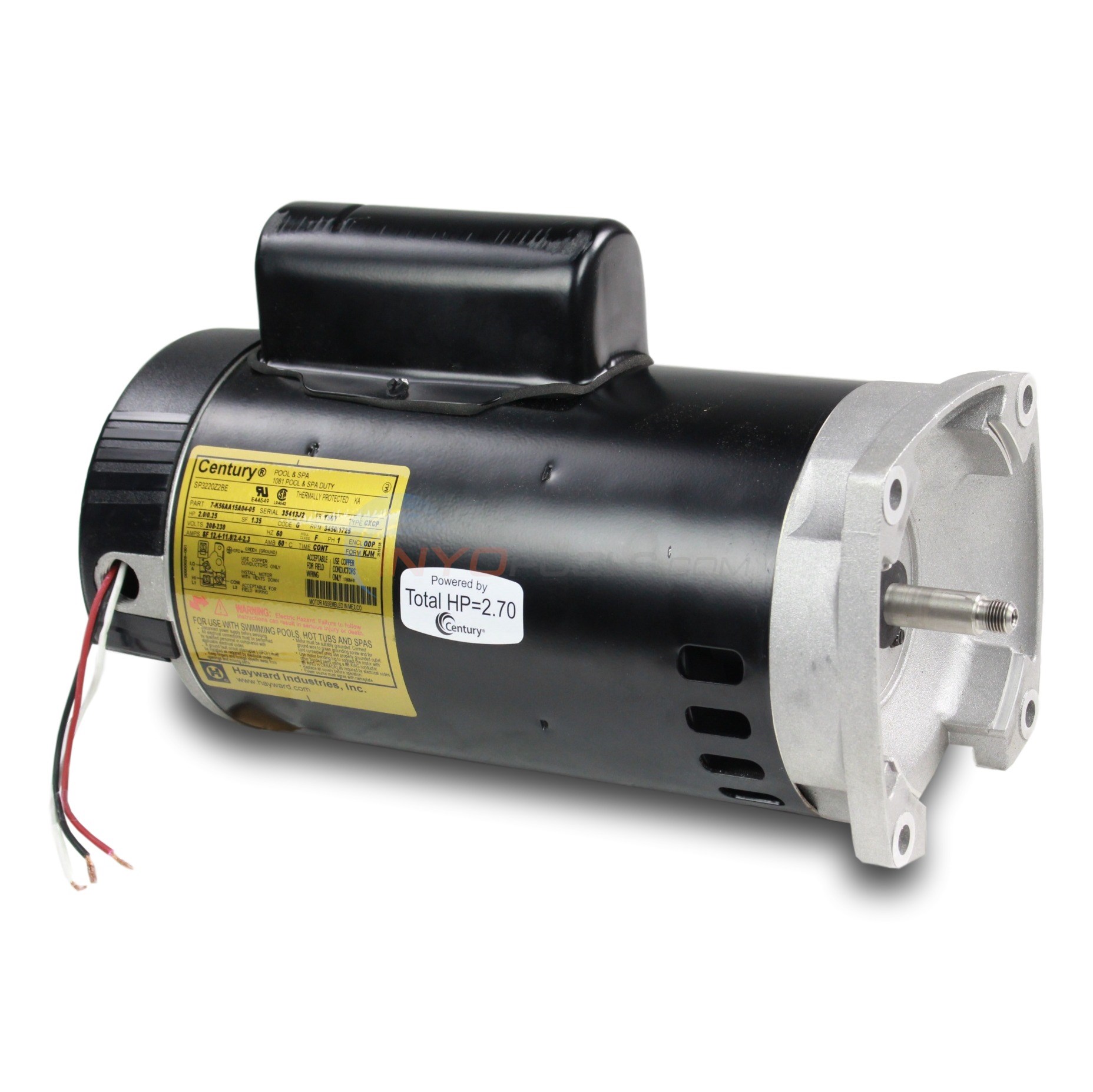 Motor, 2hp Full Tristar 208-230v (spx3220z1ber,sp3220z1ber