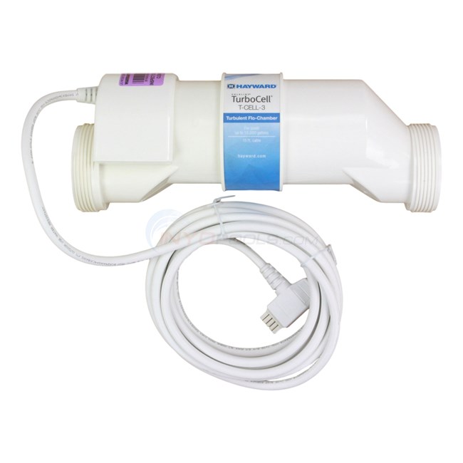 Hayward AquaRite Replacement T-CELL-3, 15,000 Gal Pool, TurboCell, Model W3T-CELL-3