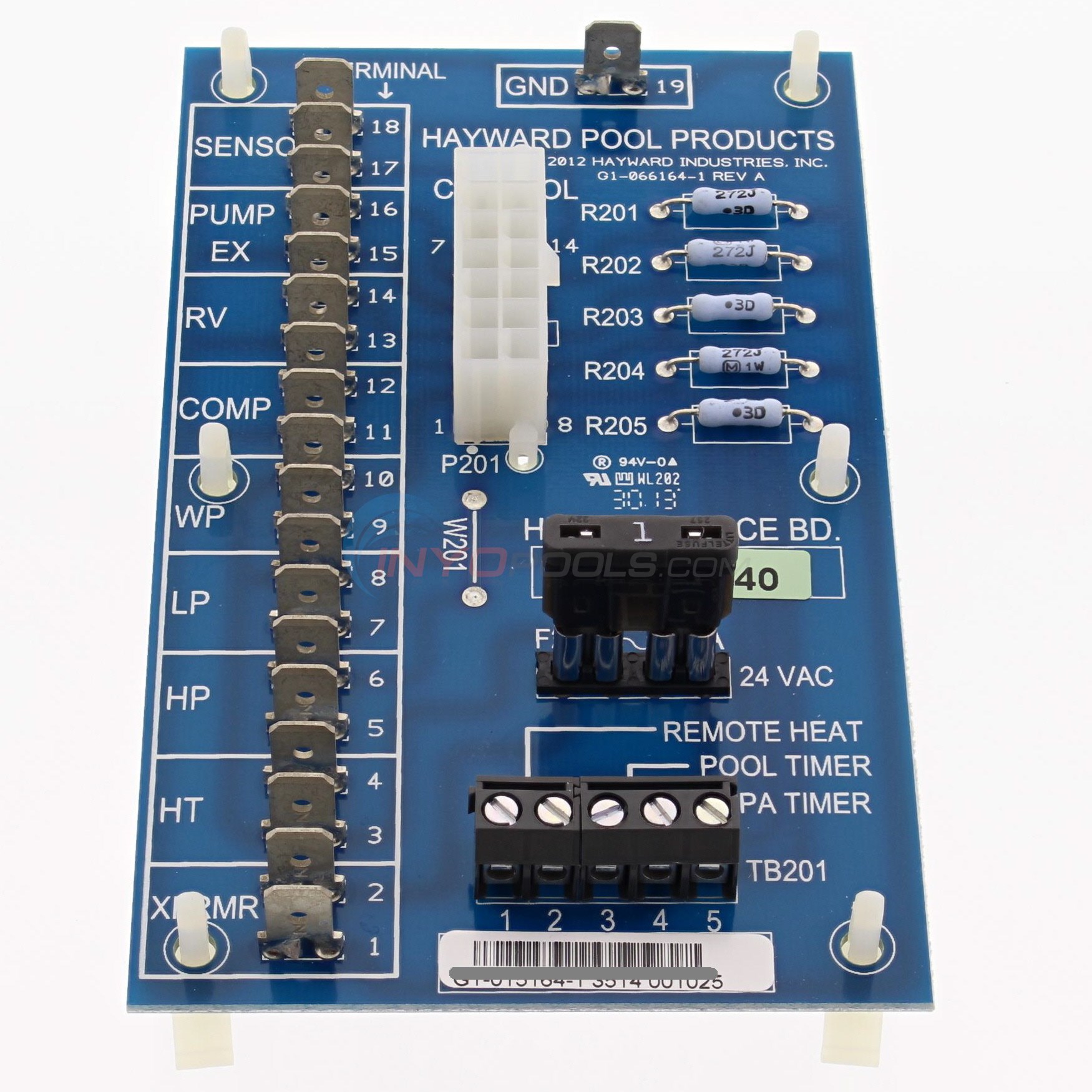 Hayward Interface Board Summit Heat Pump SUM5 HPX11023509