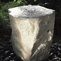 Interfab Pool Fountain liner and pump Light Granite - INYOPools.com