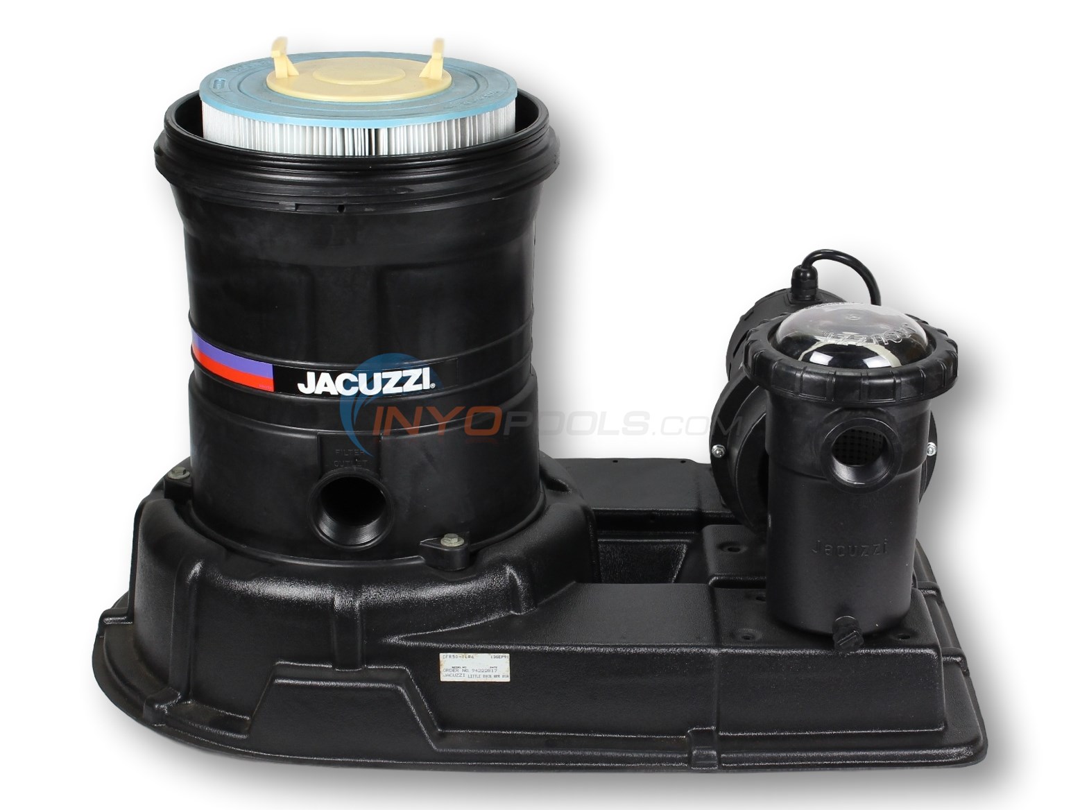 Jacuzzi A/G 50 Sq. Ft. Cartridge Filter & 1Hp Pump - Clearance ...