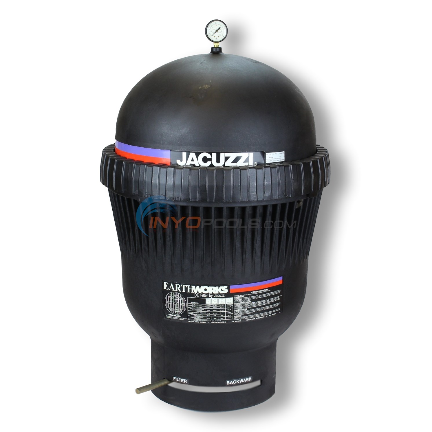 Jacuzzi Inc. Clearance Jacuzzi Earthworks EW75 D.E. Filter