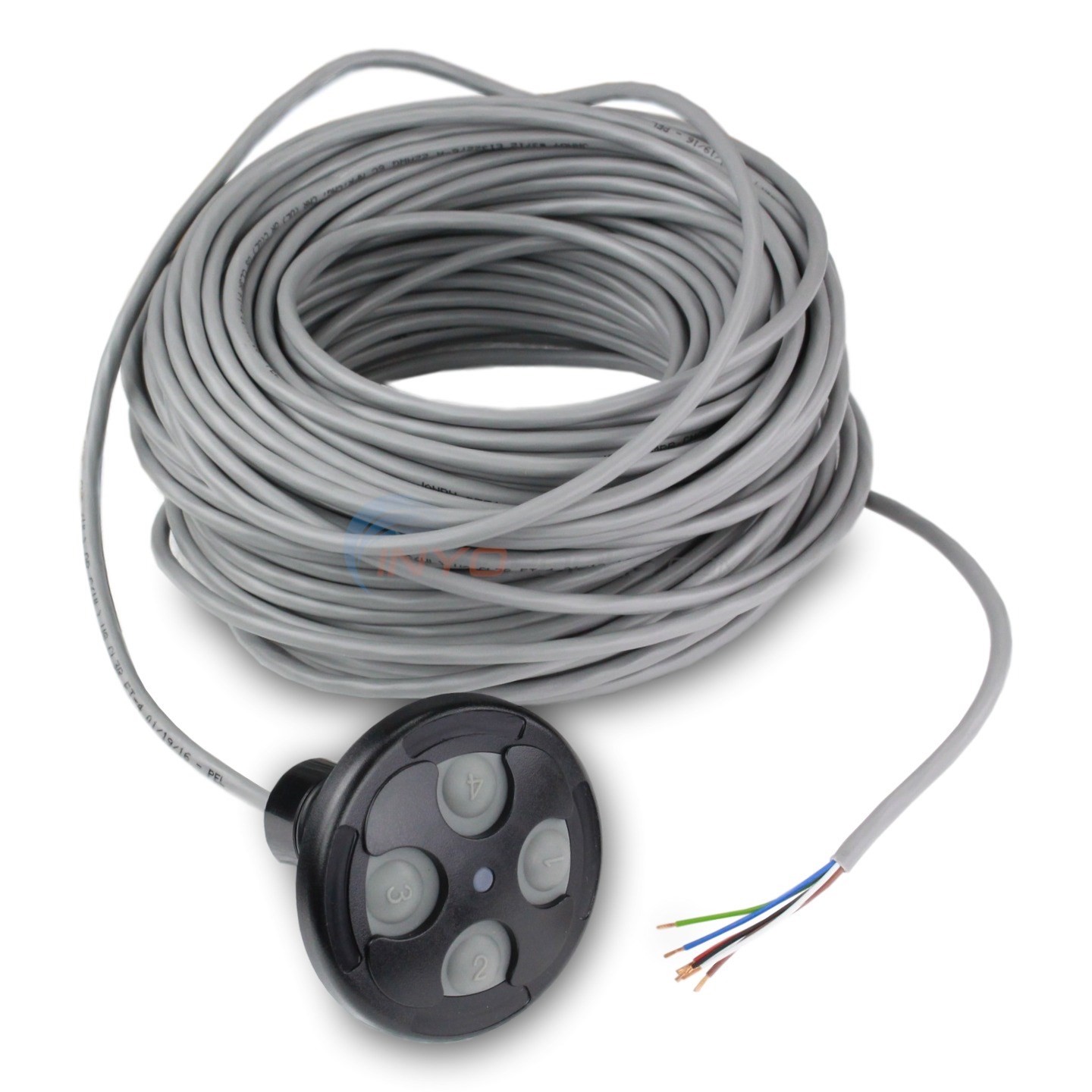 Jandy 4 Function Spa Side Remote Black 100 Ft. - 7442 - INYOPools.com