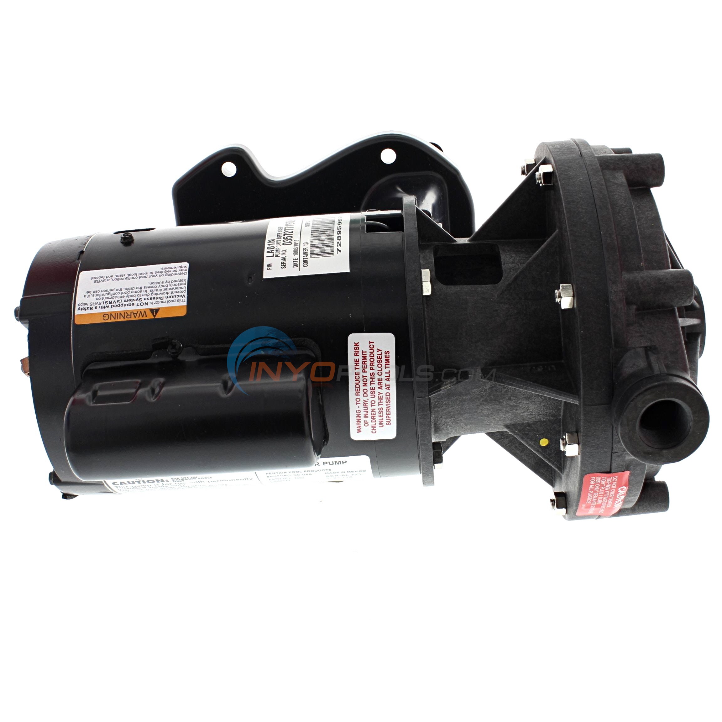 Pentair Booster Pump for Pressure Side Pool Cleaners, 115230 Volt EC