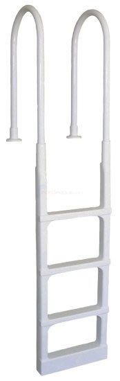Inpool Ladder 48-54" White