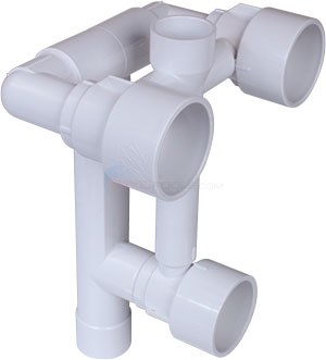 Waterway 3Jet Manifold for Gunite Spas 2103410G