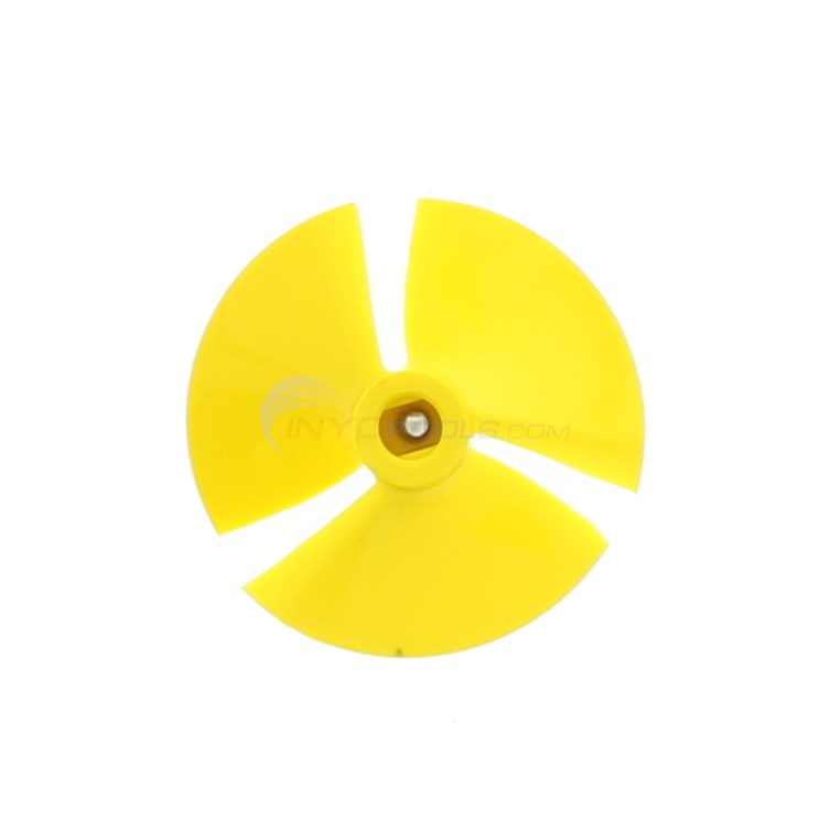 Dolphin Pool Cleaner Impeller for Select Models, Yellow, Includes Screw