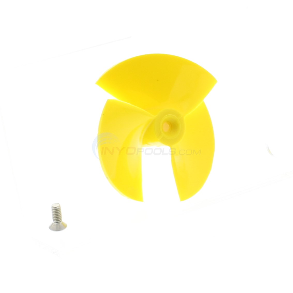 Maytronics Dolphin Pool Cleaner Impeller for Select Models, Yellow, Includes Screw - 9995269R1