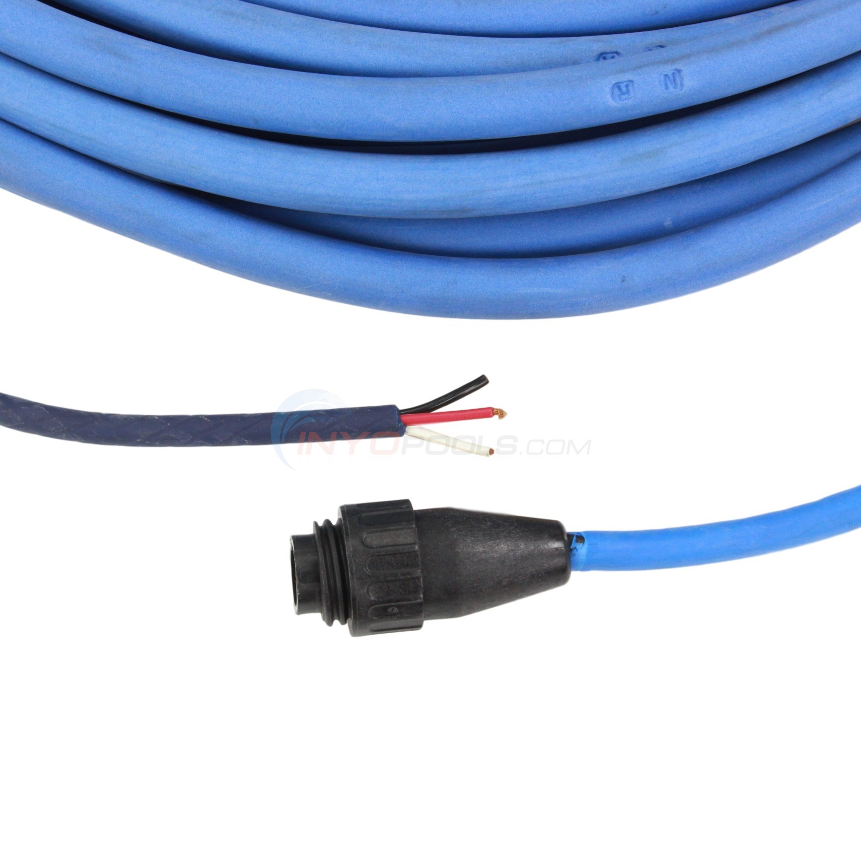 Maytronics 60' Cable, NO Swivel, ASSY plug, 3 wires - 9995853-ASSY