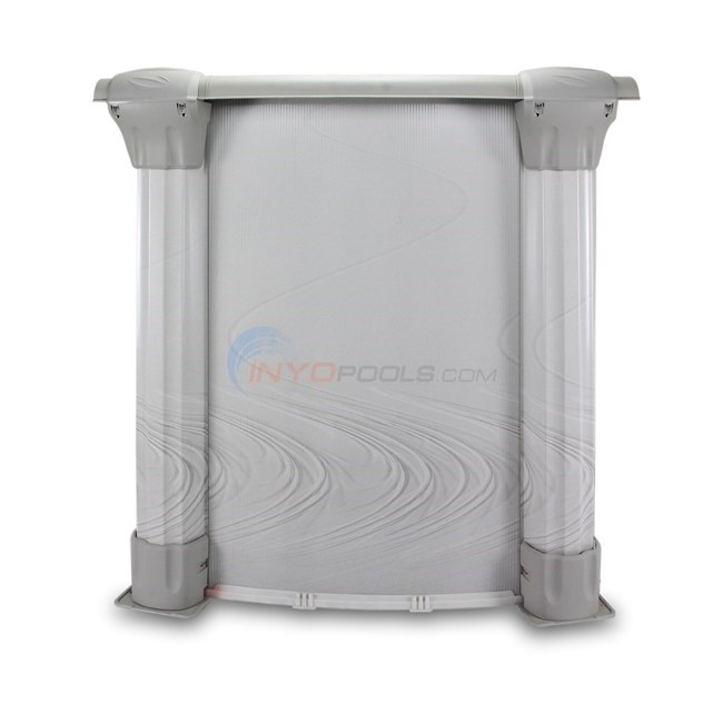 Morada 24' Round 54" Hybrid Above Ground Pool (Skimmer Included)