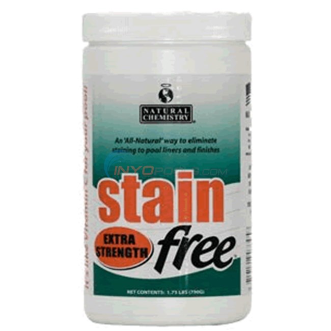 Natural Chemistry Stain Free Extra Strength, Pool Stain Remover, 1-3/4 Pounds - 07395