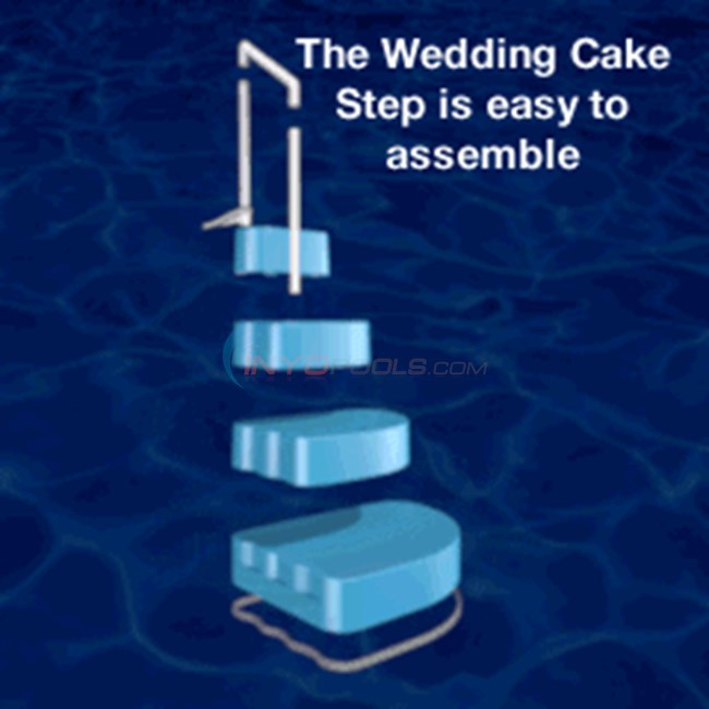 Wedding Cake Step in a Box - NE100BL