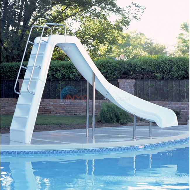 Interfab Wild Ride Swimming Pool Slide Left (NE710) - WRIDECL