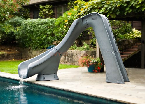 Typhoon Slide - Right Grey Granite
