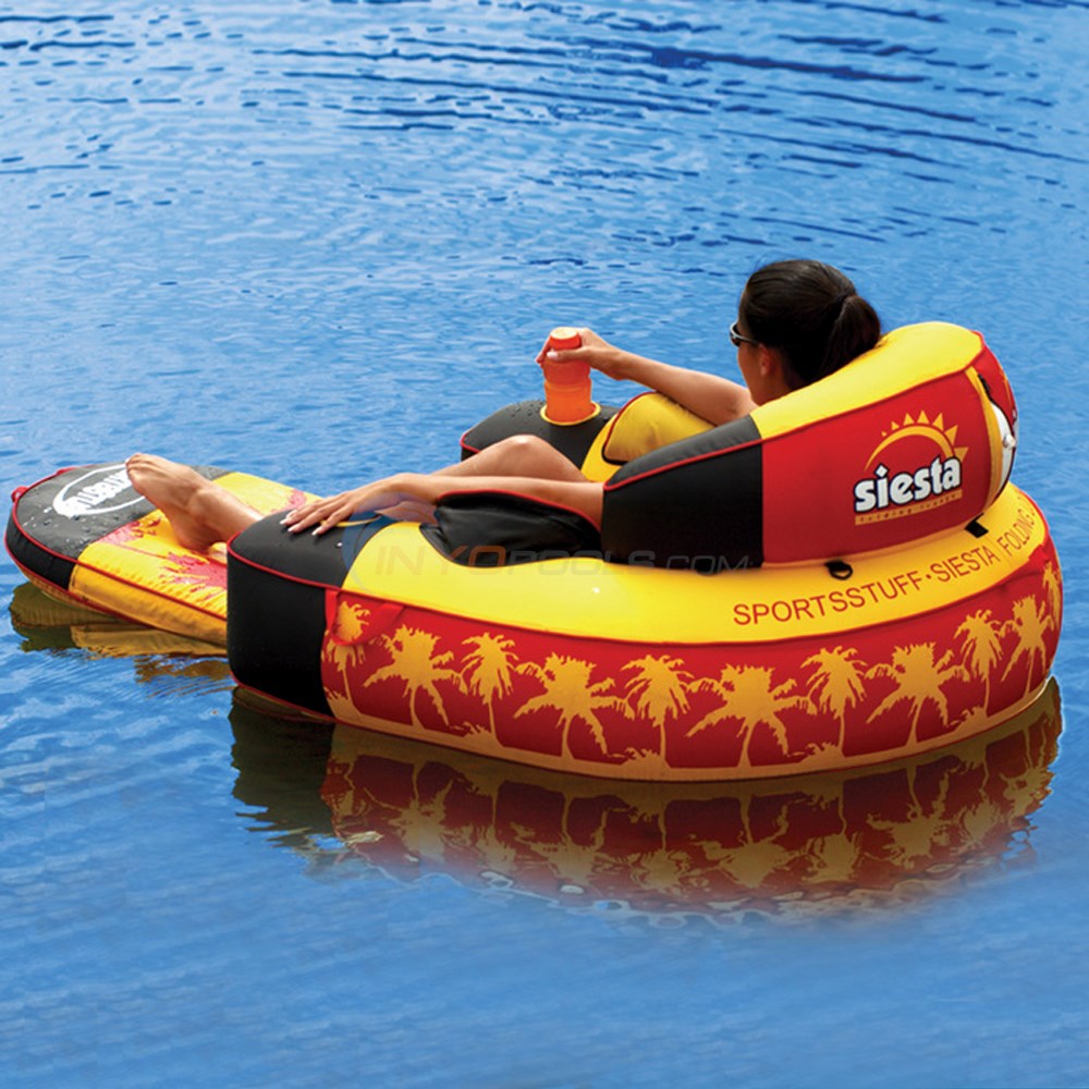 Siesta Folding Pool Lounge (Raft Quality) NT170