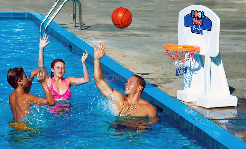 Swimline Pool Jam Inground V-Ball/B-Ball Combo - 9190M - INYOPools.com