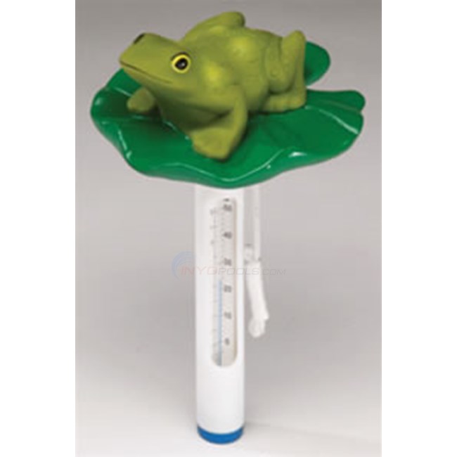 Ocean Blue Floating Frog Pool Thermometer - OBW150058