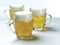 Beer Mug Candle 5" PO1038