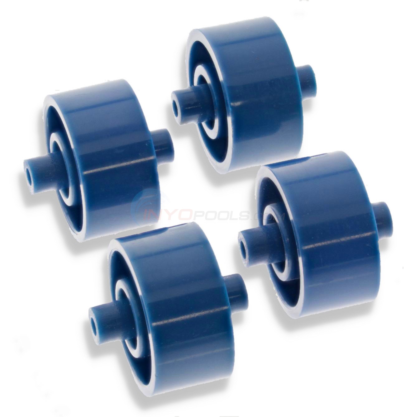 Water Tech Catfish Vacuum Head Wheels (4) (gunite) (cat050)