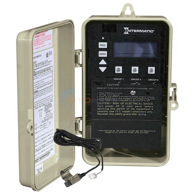 Intermatic Digital Pool Timer w/ Freeze Protect - PE153PF ... pool pump timer wiring diagram 