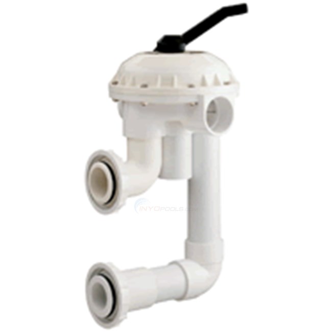 Custom Molded Products Generic Pentair 2" High Flow Multiport Valve w/ Plumbing for Triton & Quad DE Filters - 27504-200-000