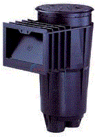 Pentair Bermuda Pool Skimmer, Concrete/Gunite, Black, 2" Slip Ports - 506365