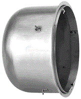 Pentair Stainless Steel 1" Rear Hub Pool Niche, Concrete Pools - 78210600