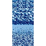 18X30 Oval Blue Canyon Rock Pool Liner 52" Beaded - PF15028 ...