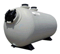 Pentair THS3461 Horizonal Sand Filter, 34" x 61", Commercial - 143461