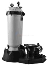 Clean & Clear Aboveground 75 Sq. Ft. Cartridge Filter and Pump System - EC-PNCC0075OE1160