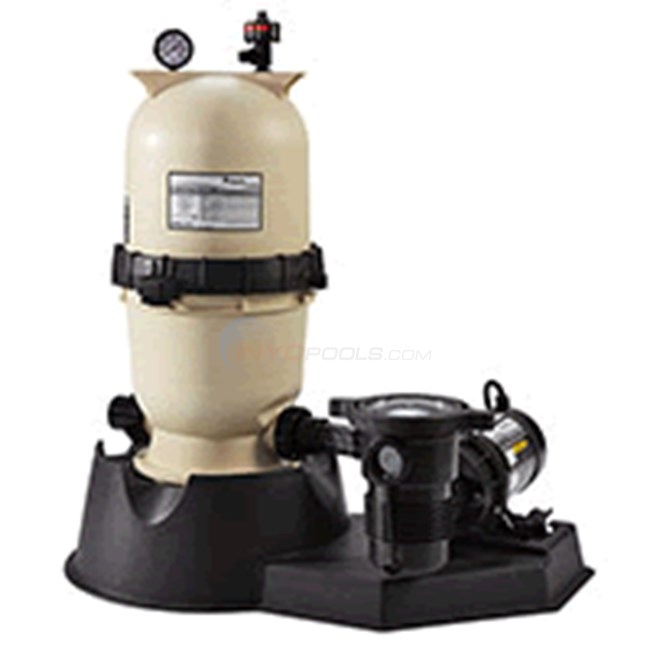 Pentair A/G Pool 2 HP 2 Speed Pump & 200 Sq Ft Filter (3 prong plug) - PNCC0200OP2160