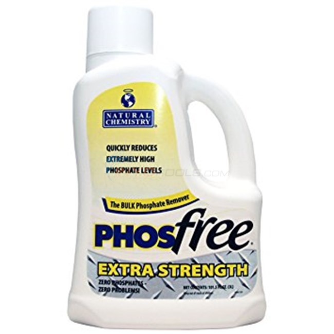 Natural Chemistry PhosFree Extra Strength, Pool Phosphate Remover, 3L - 05236