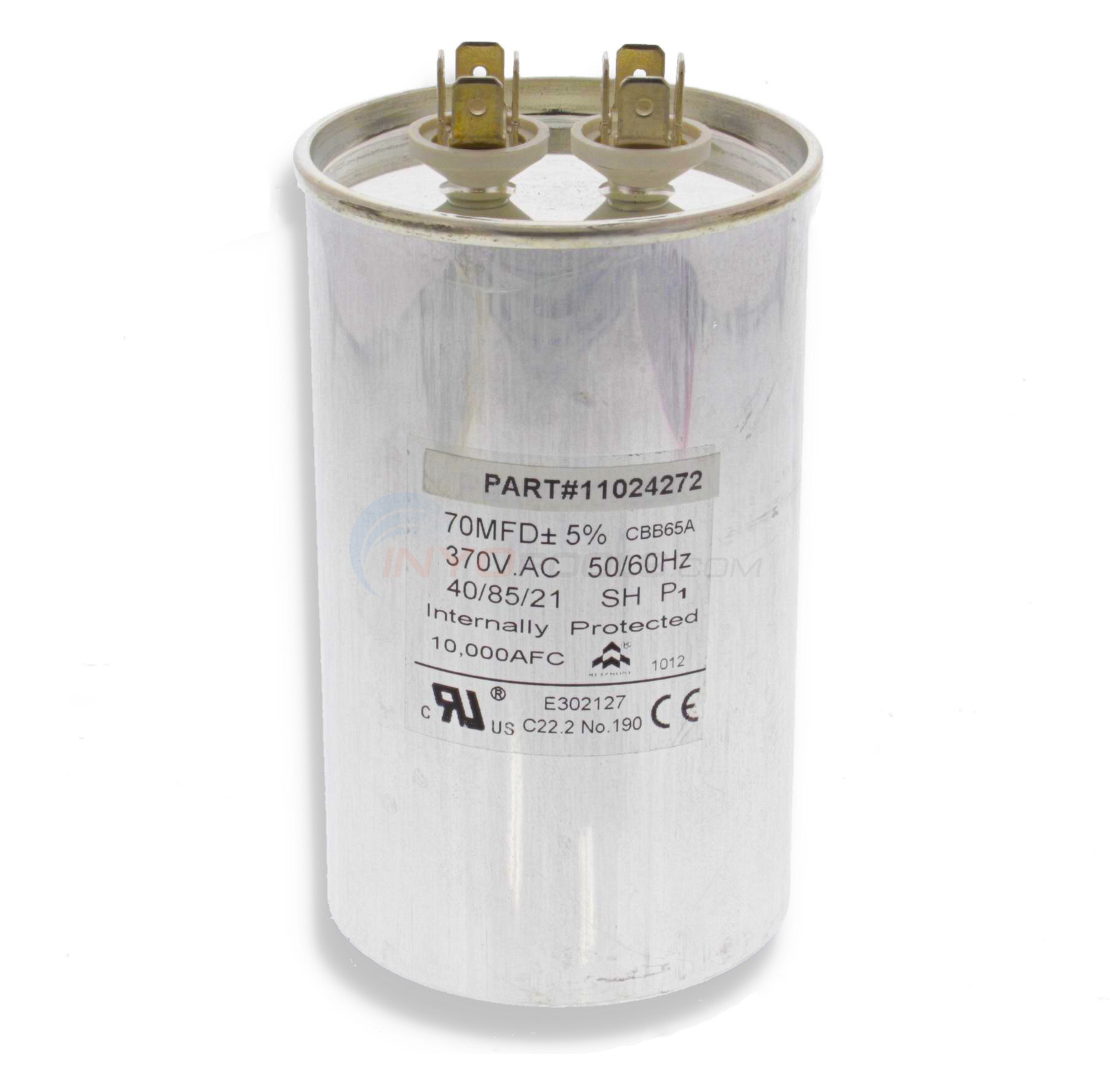 Hayward CAPACITOR, 70 UF, 370 VAC - HPX11024272 - INYOPools.com