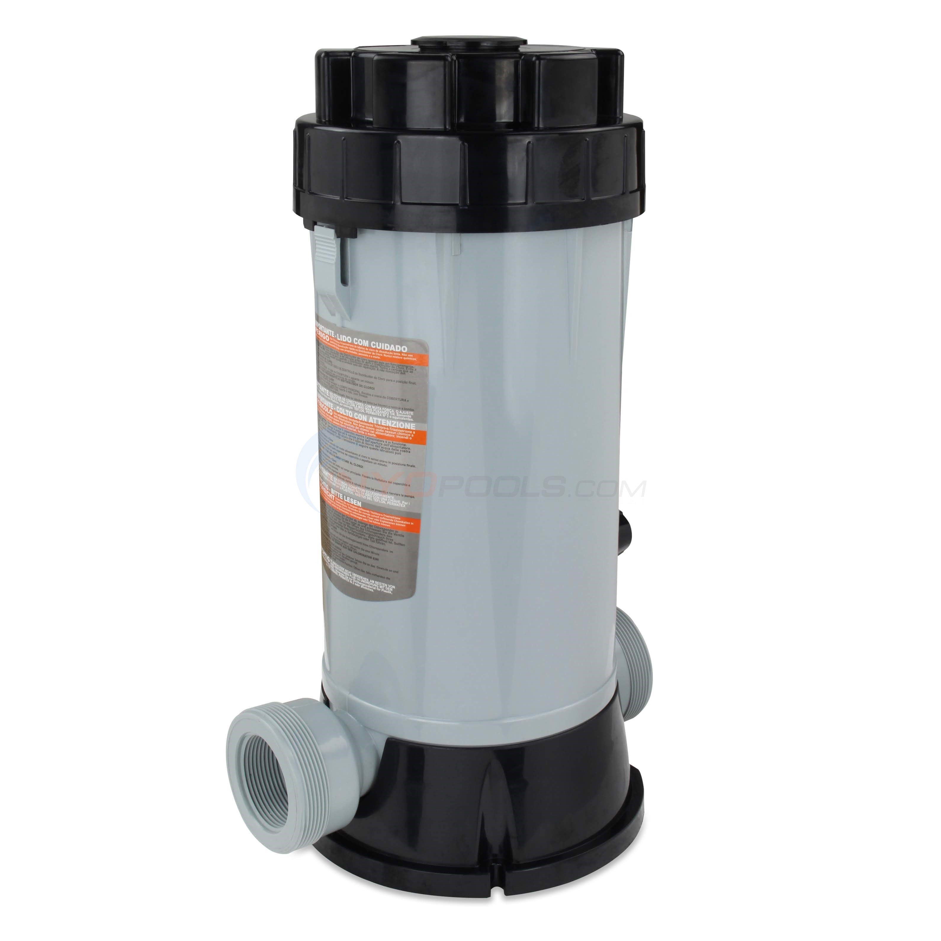 Inline Chlorinator for Pool, Holds 9 Lbs of Tablets | By Pureline - PL0001