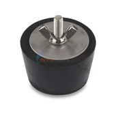 Pool and Spa Winter Rubber Expansion Plug with Stainless Steel Screw, #8, for 1-1/2" Pipe - PL0023