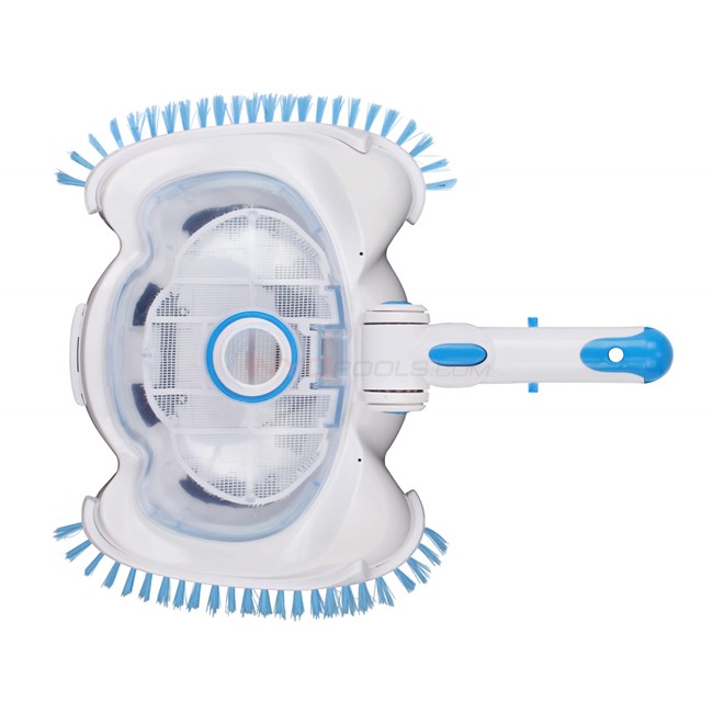 PureLine Deluxe Pool Vac Head w/ Transparent Cover & Easy Button - PL0048