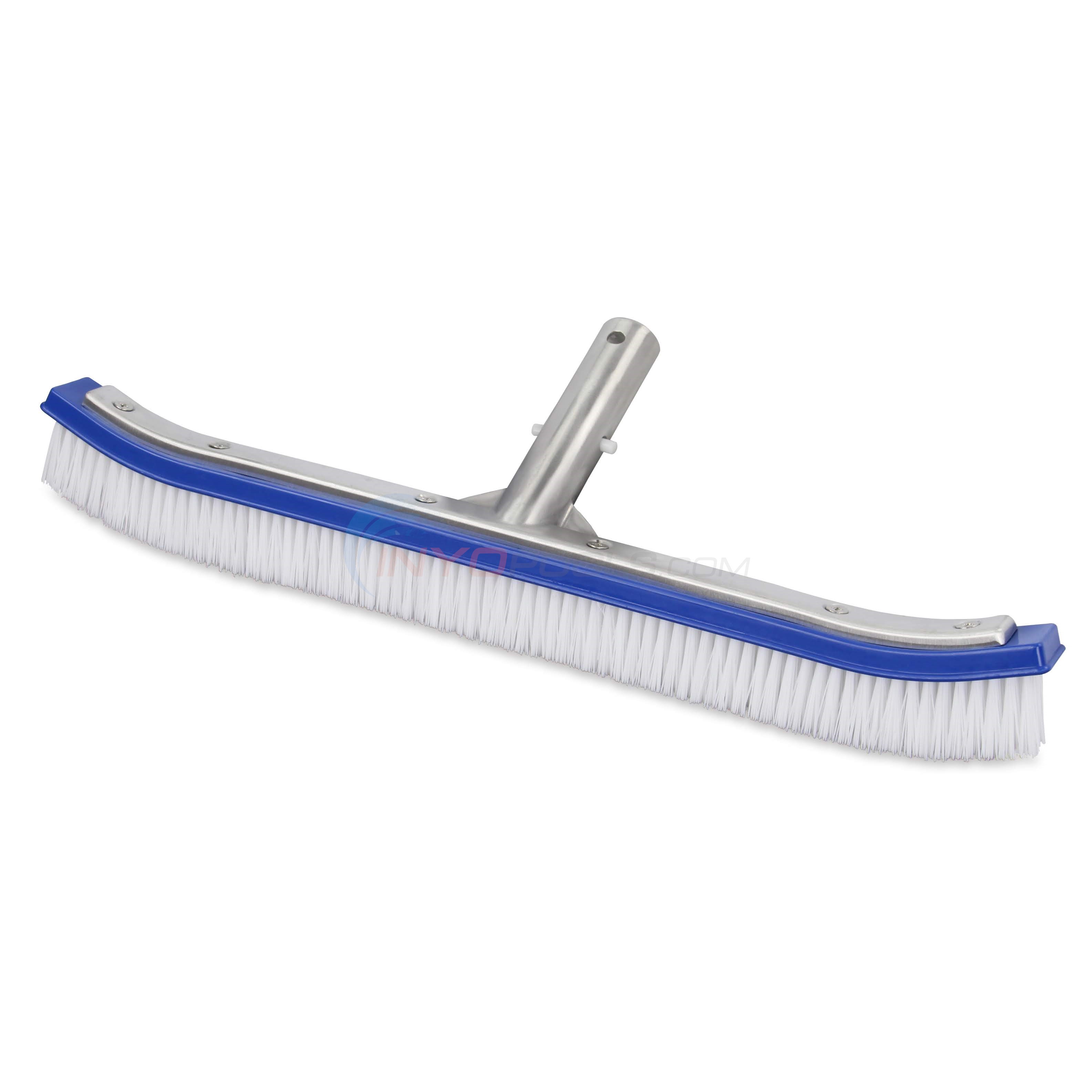 Pureline 18" Deluxe Pool Brush with  Aluminum Back - PL0064
