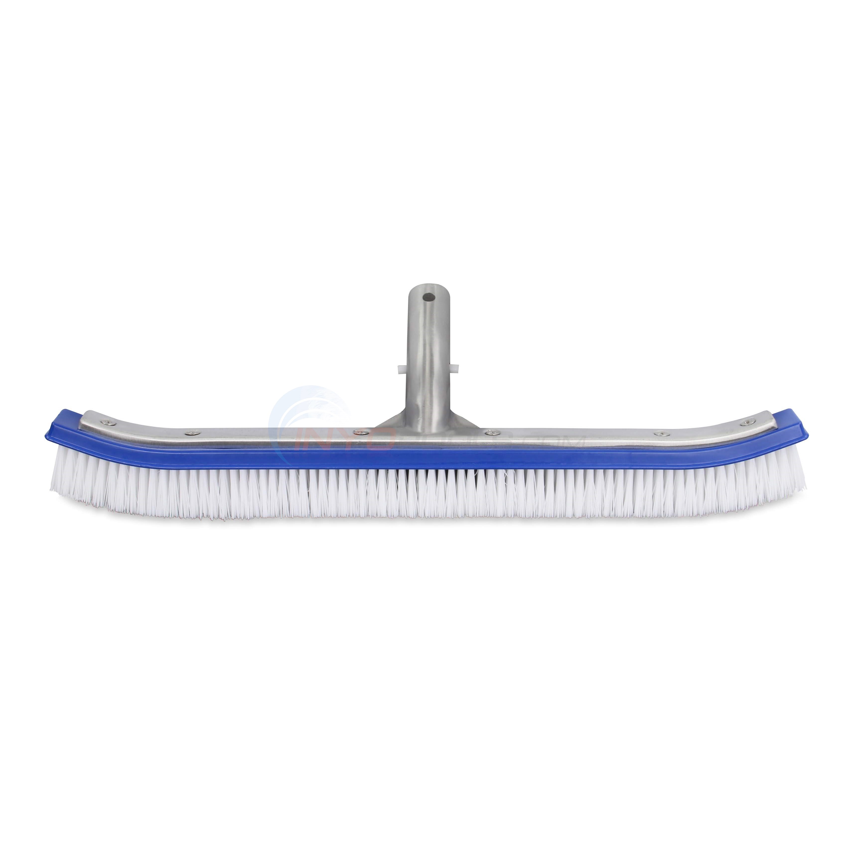 Pureline 18" Deluxe Pool Brush with  Aluminum Back - PL0064