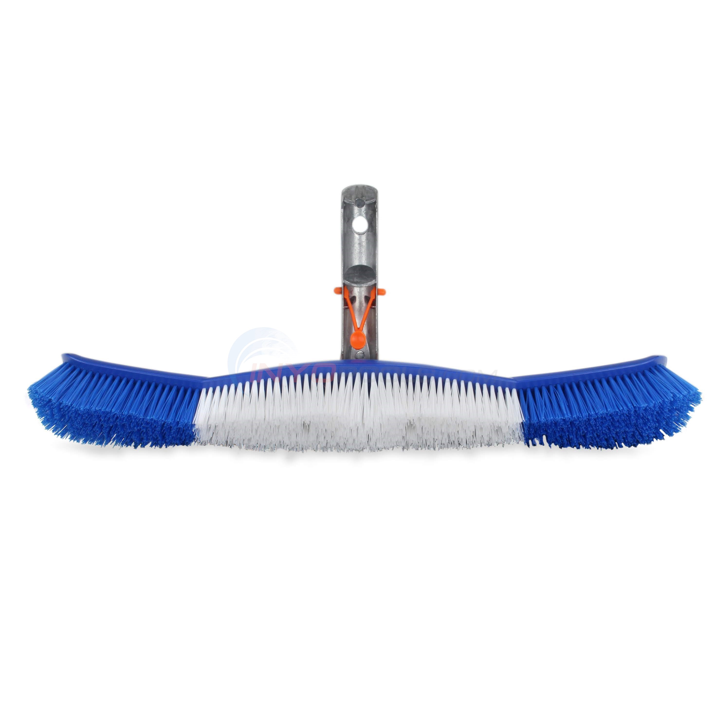 Pureline 18" Pool Brush Aluminum Handle and Extra Bristles Model
