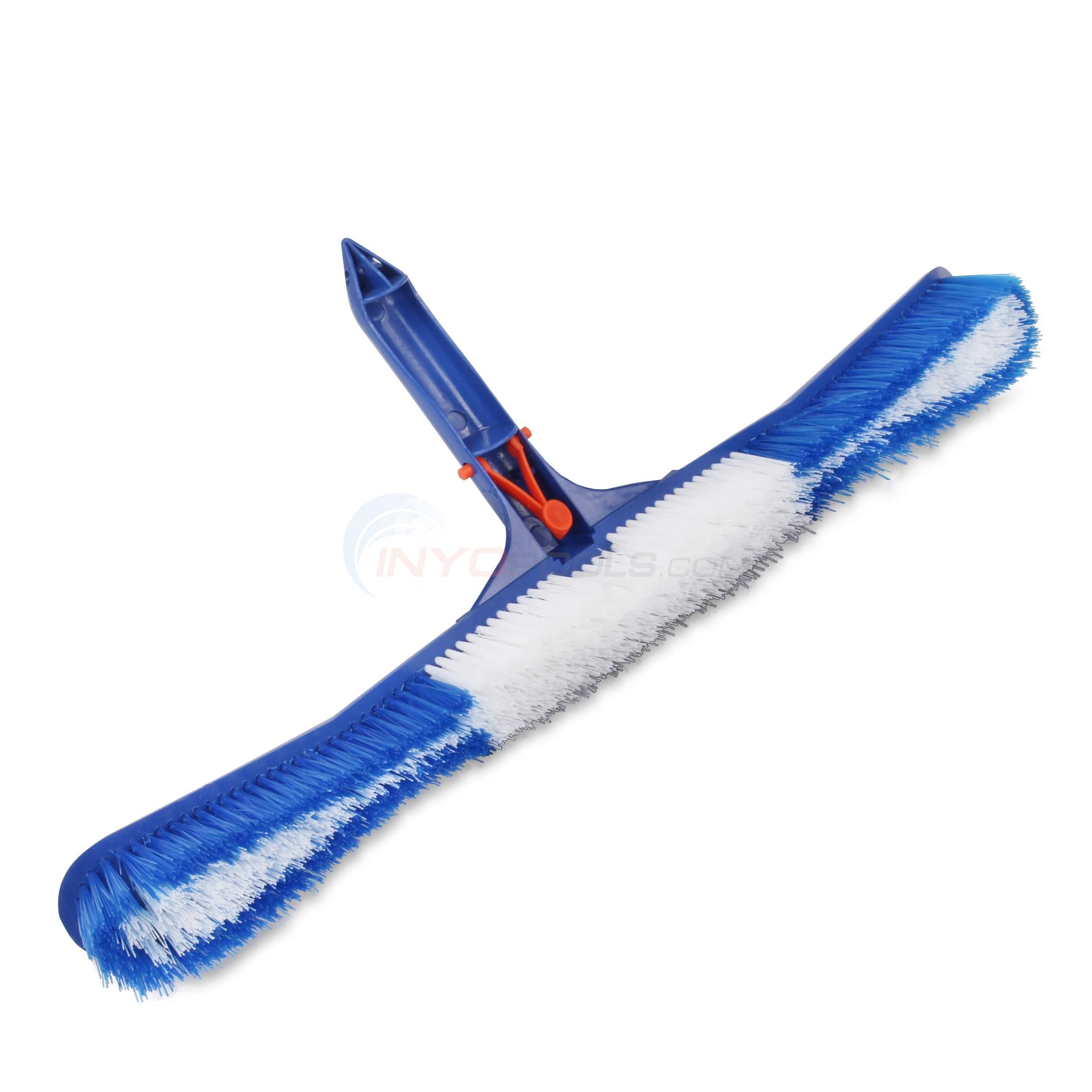 Pureline 20" Oversized Poly Bristle Pool Brush w/ EZ Clip - PL0067