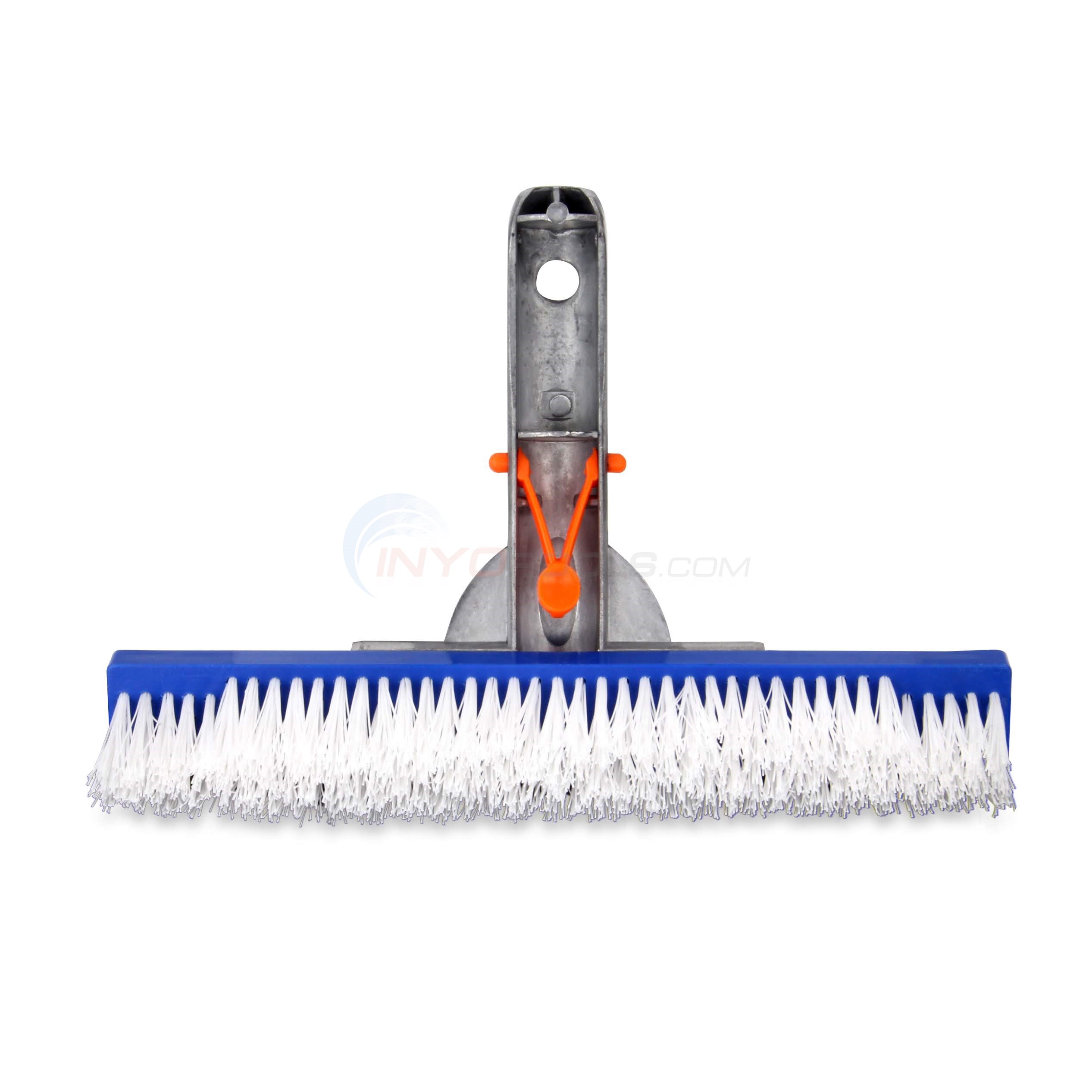 Pureline 10" Pool Brush Poly Bristle w/ Aluminum Handle