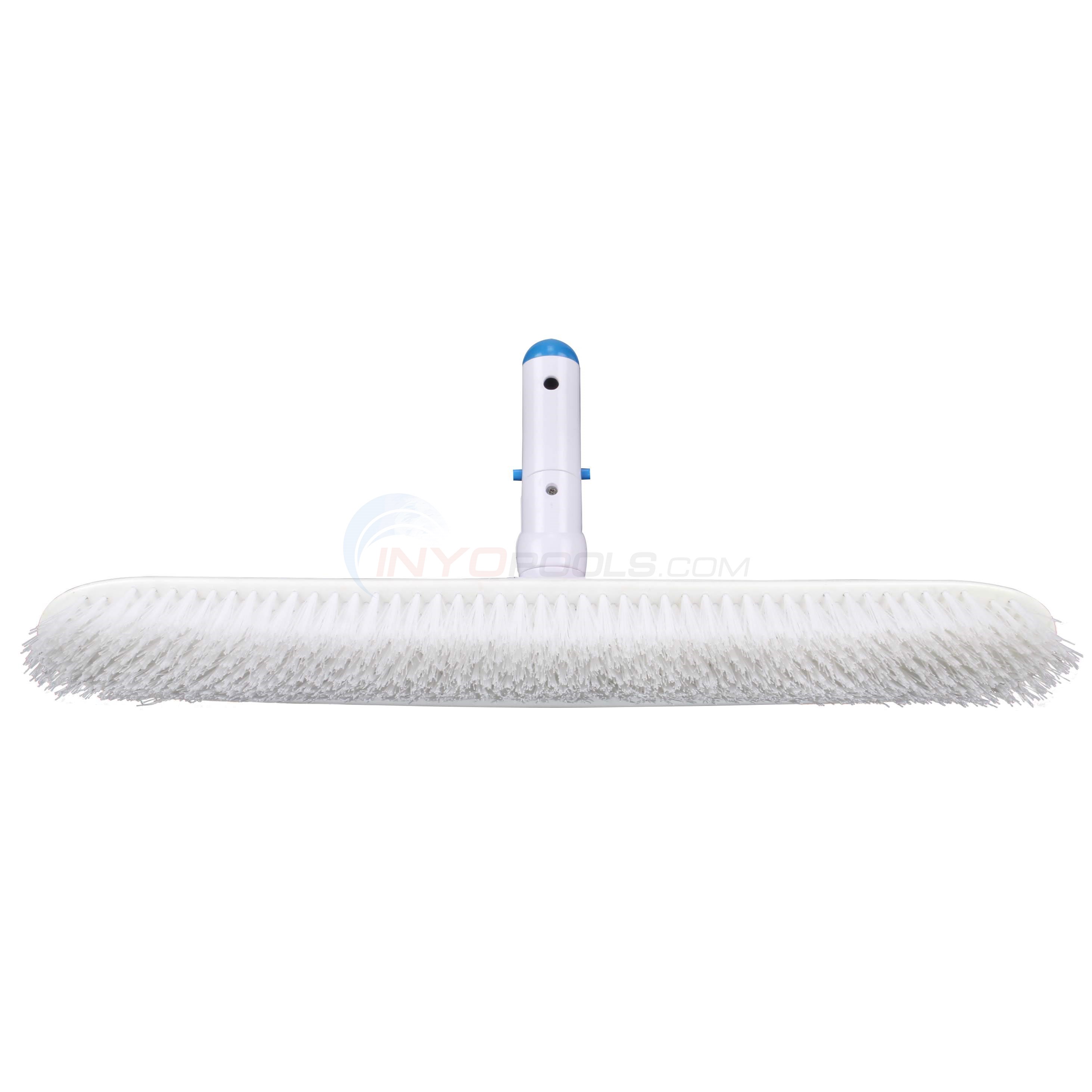 Pureline 18" Deluxe Pool Brush with Easy Button - PL0077