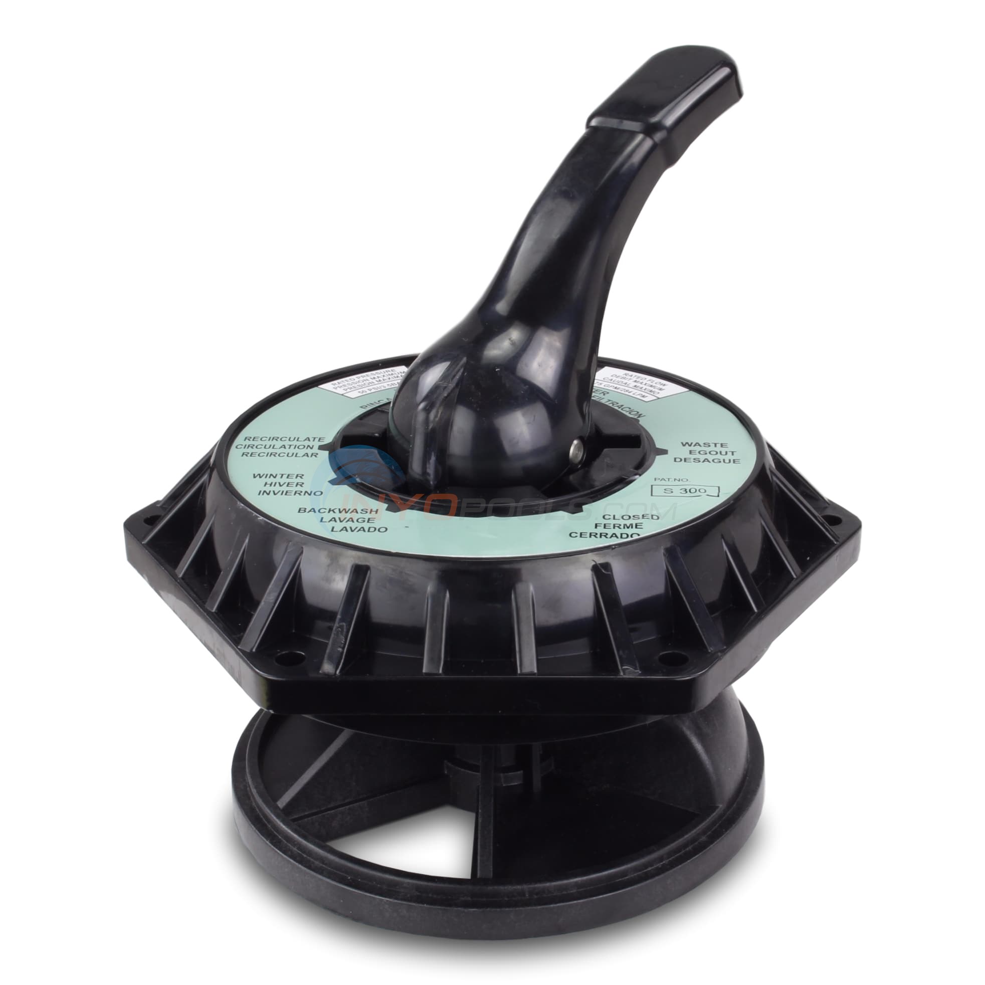 PureLine Replacement Sand Filter Valve Upper Assembly w/ Spider Gasket