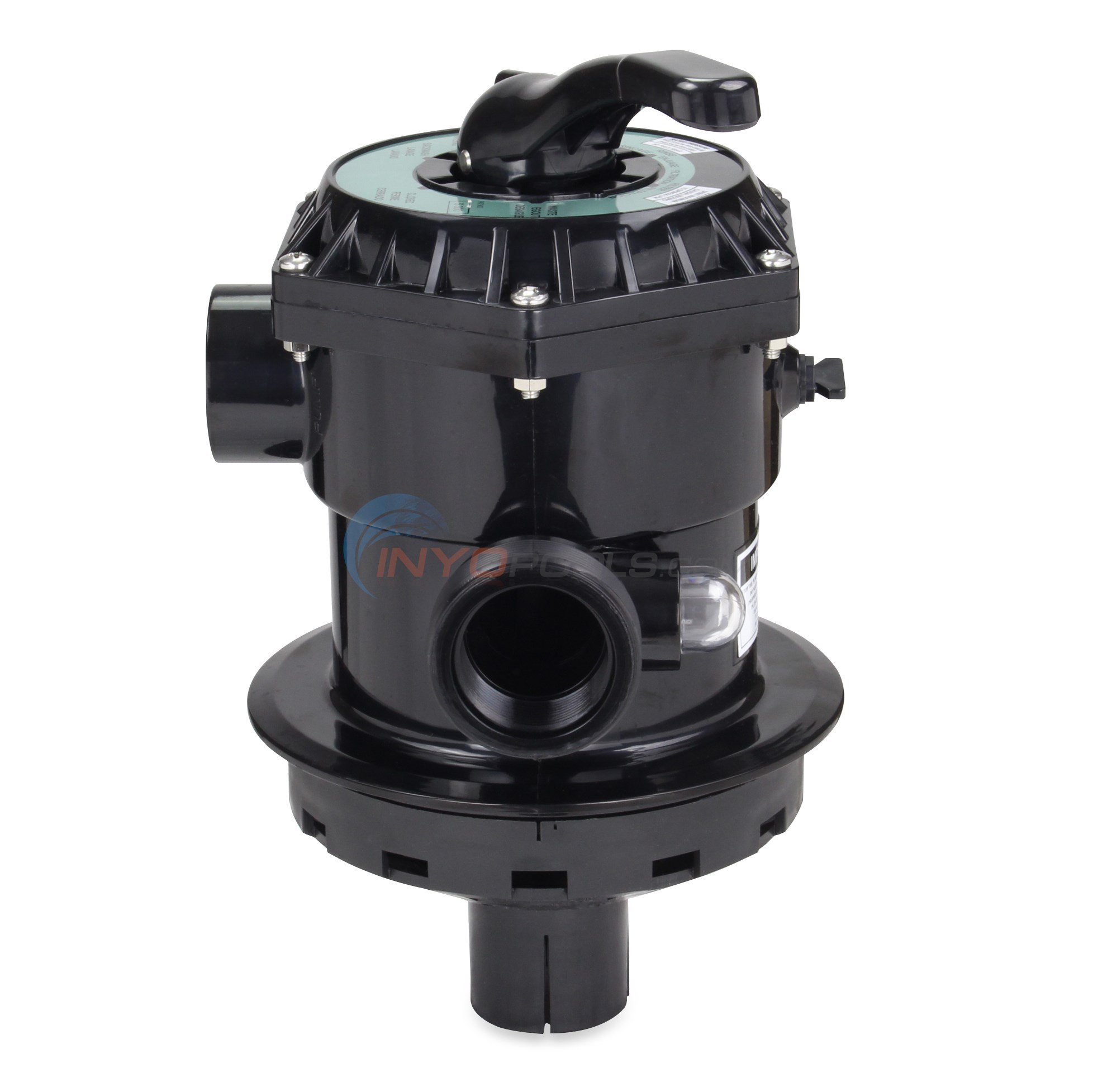 Pureline 6 Way Top Mount Pool Sand Filter Backwash Valve, 647304071000