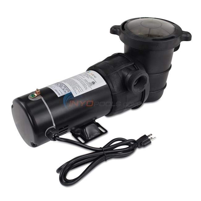 Pureline 1 HP Above Ground Pool Pump Horizontal Discharge  CLEARANCE - PL1504