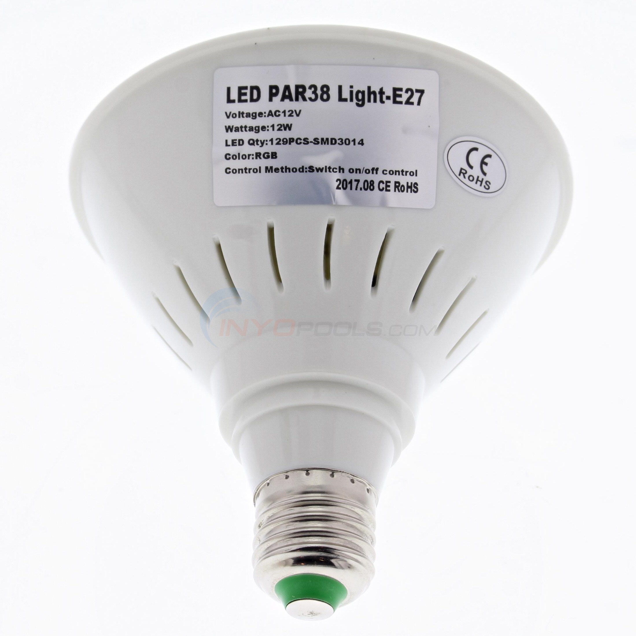 Pureline LED Color Changing Pool Bulb, 12W 12V, Compatible with