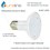 PureLine LED Spa Bulb Color Changing 12V 5W - PL5816