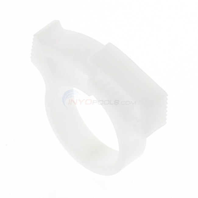 Custom Molded Products Polaris Sweep Hose Attach Clamp Cleaner, White, 180, 280, 360, 380 - B15