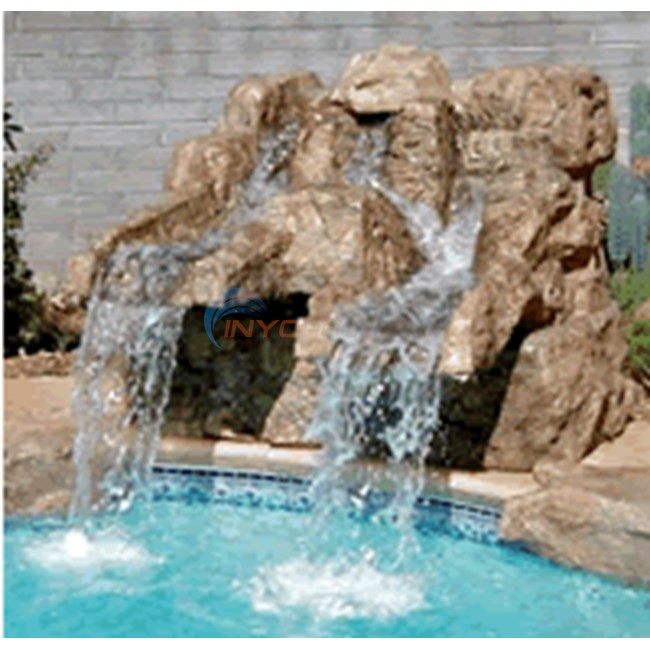 Rock Collection Pool Pool Rock Stacked Rock Fountain - Sandstone - STACKEDROCK - INYOPools.com