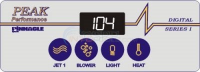 Mini Max Digital Control, 2x5,4 button,4 pin phone type plug ...